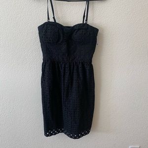 Black lace sundress